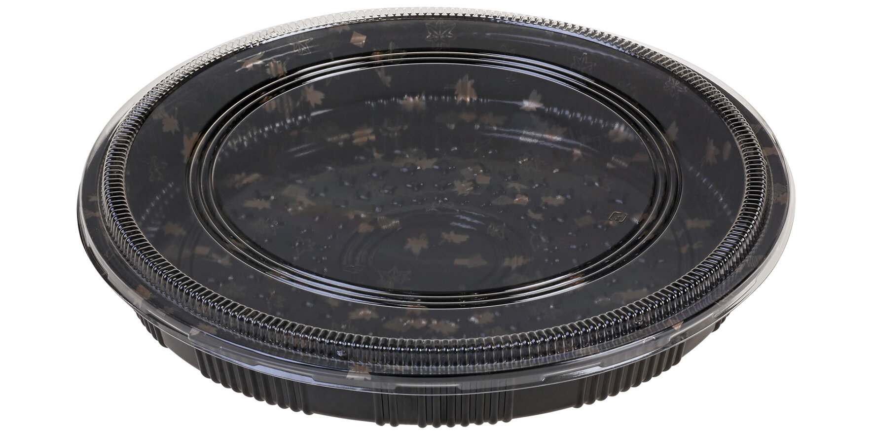Sushi plateau Ø38.6 cm, rond incl. couvercle