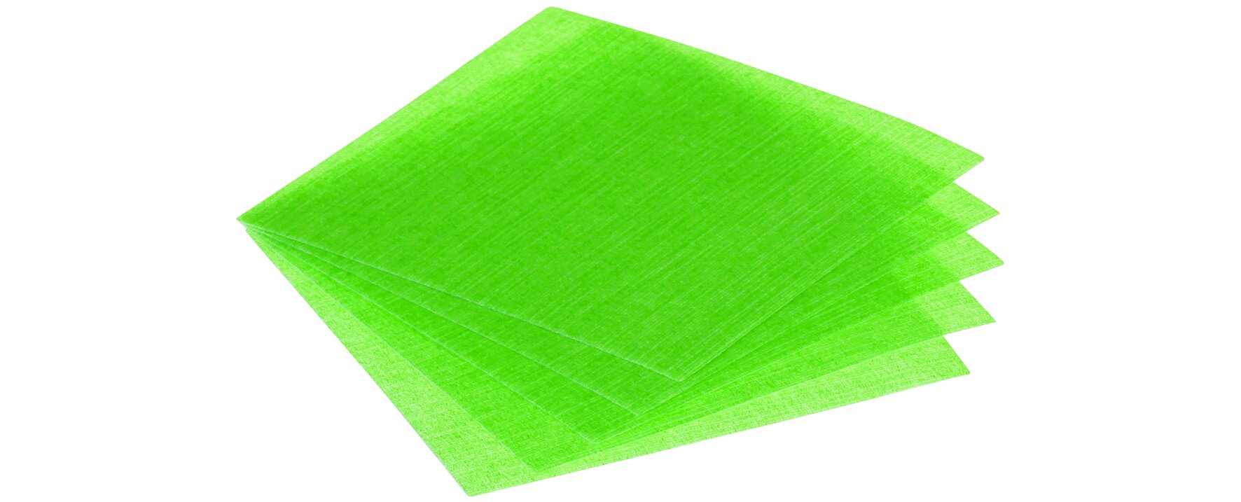 LINCOVER dessous de verre 10x10cm apple green uni