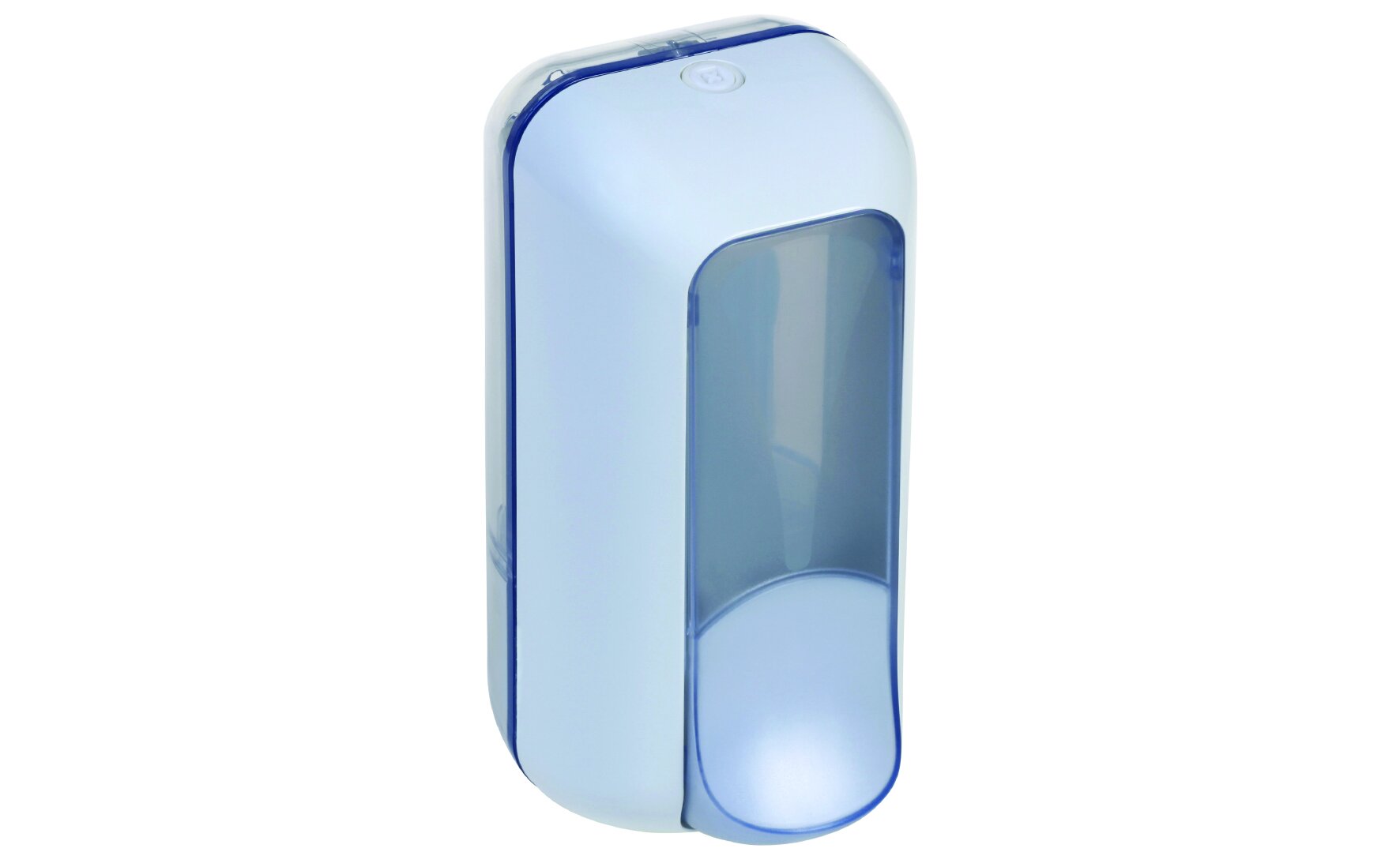Distributeur à savon transp., 550ml, 217x117x103mm