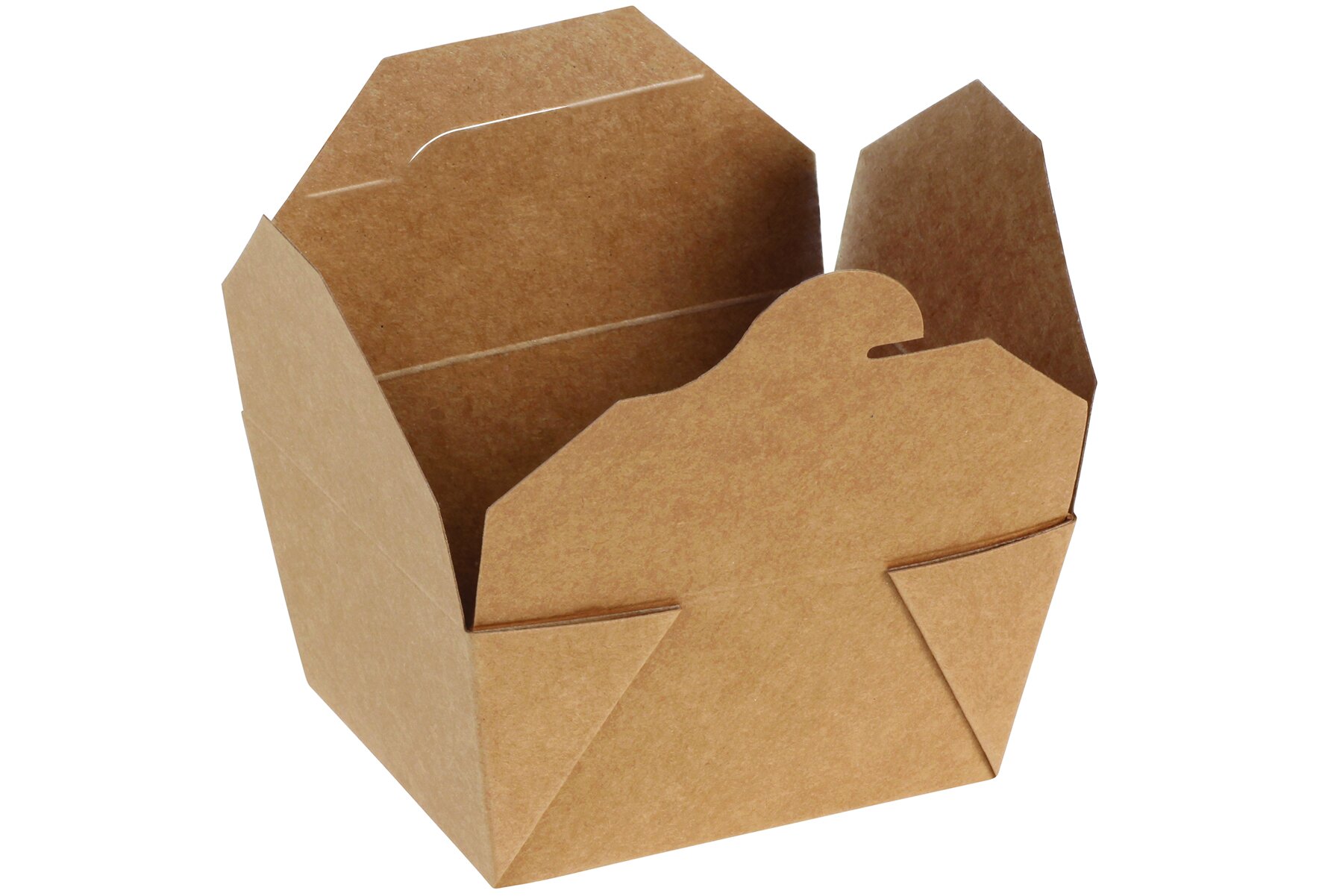 Take away box Kraft/PLA 1200ml 170/148x125/107x72mm