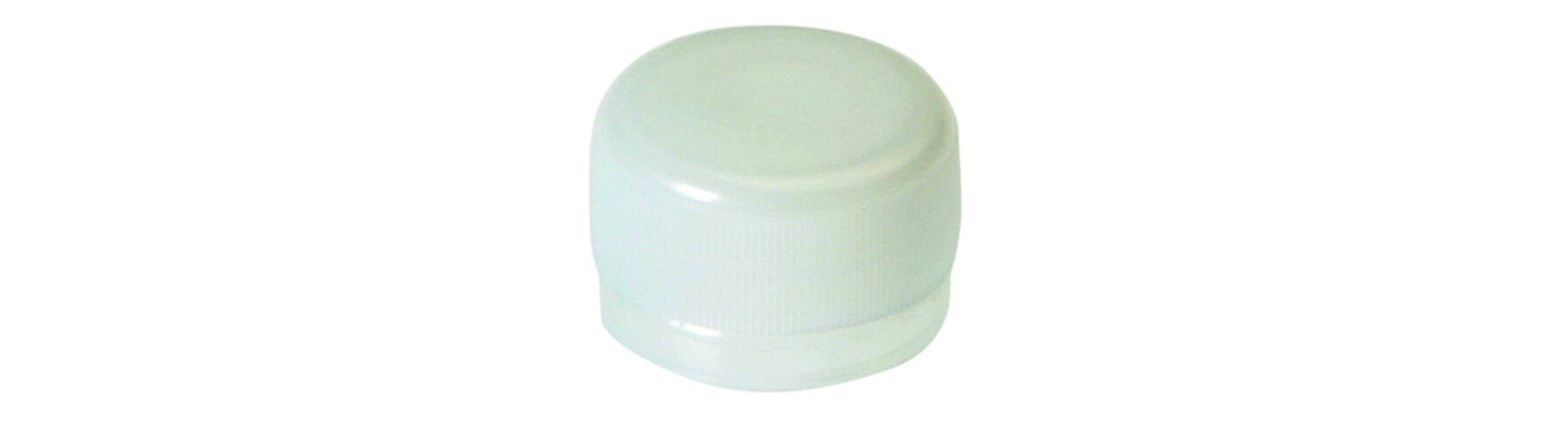 Bouchon pour bouteille, blanc avec garantie 1re ouverture