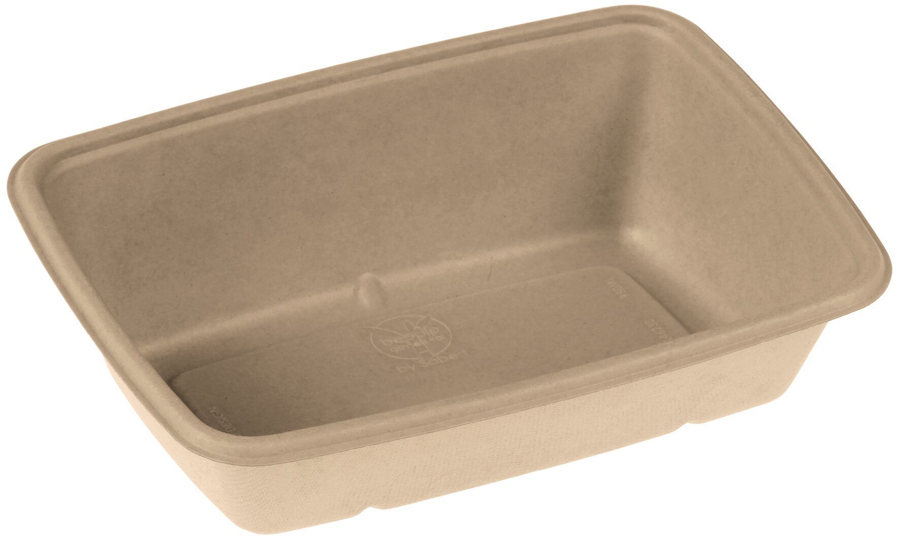 Barquette c. à s., 950ml nature, 230x160x70mm