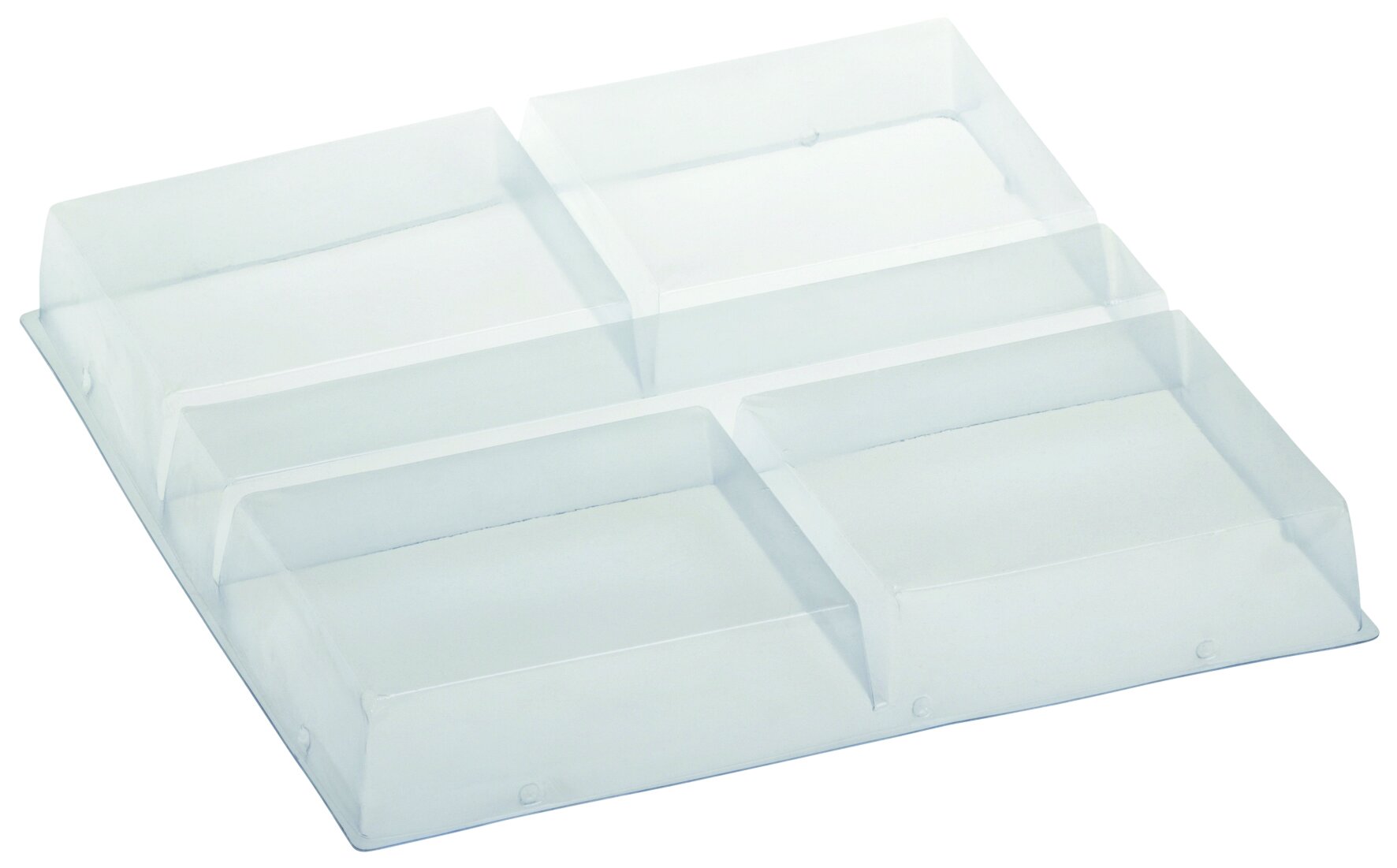 Couvercle Quadra PET 310x310 mm