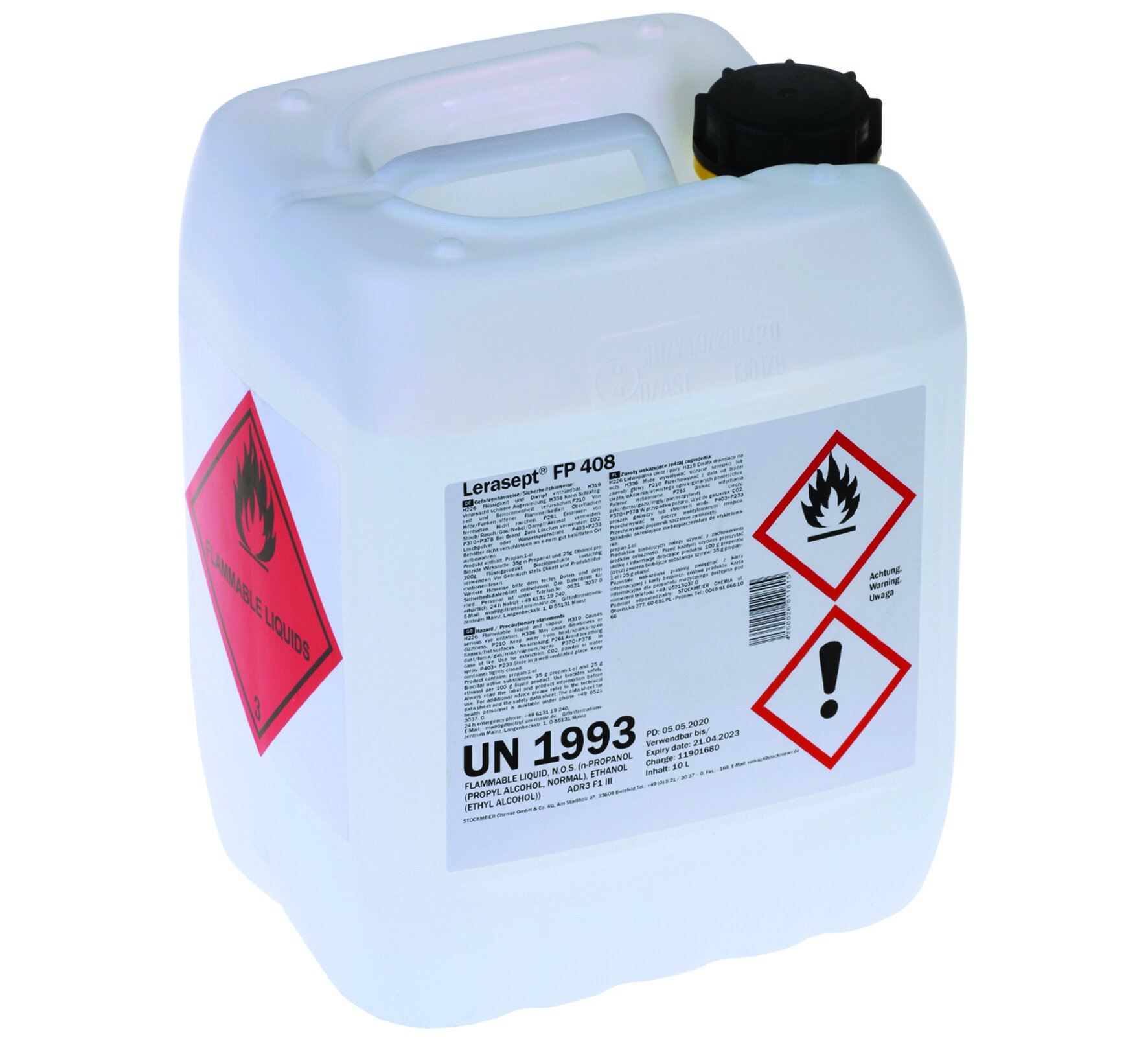 Désinfectant de surface, 10l Bidon