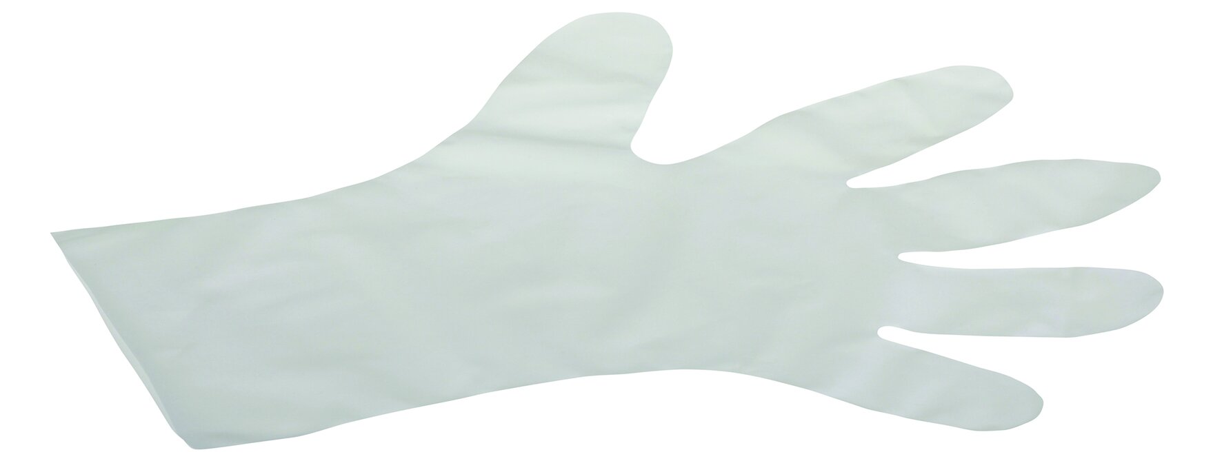 Gants TPE, lisses transparente, S