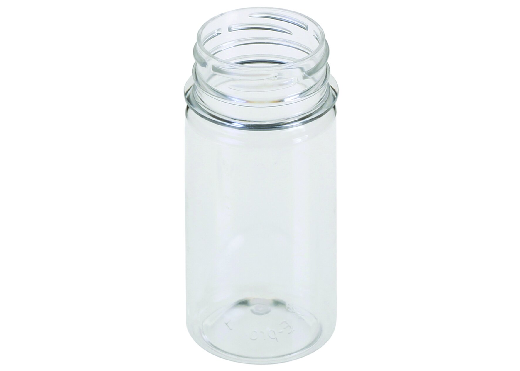 Bout. à col large Shot PET 100ml Ø40x100mm