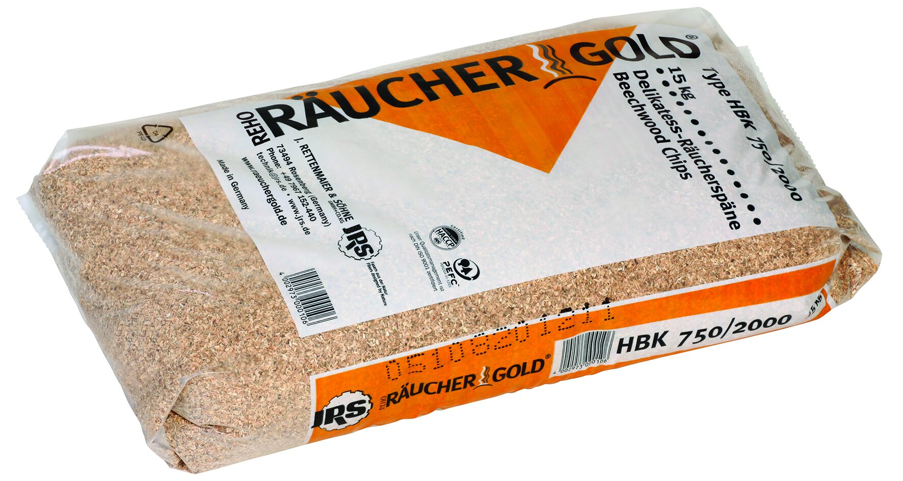 Encens HBK or 750-200 sac à 15kg