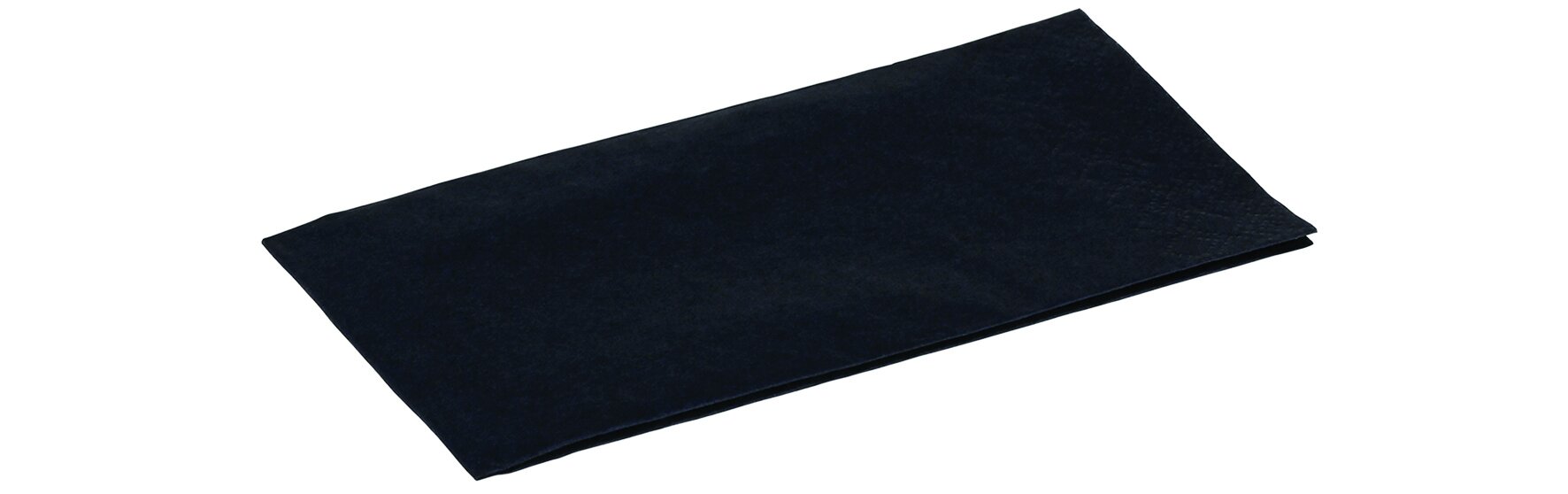 Serviettes cellulose noir 33x33cm, 1/8 pli, 2 couches
