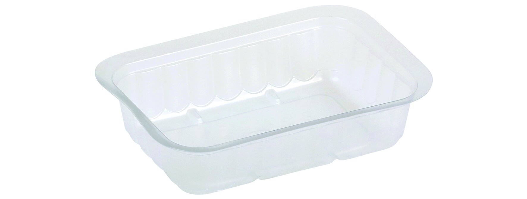 Barquette PP 250ml transparent, 137x96x32mm