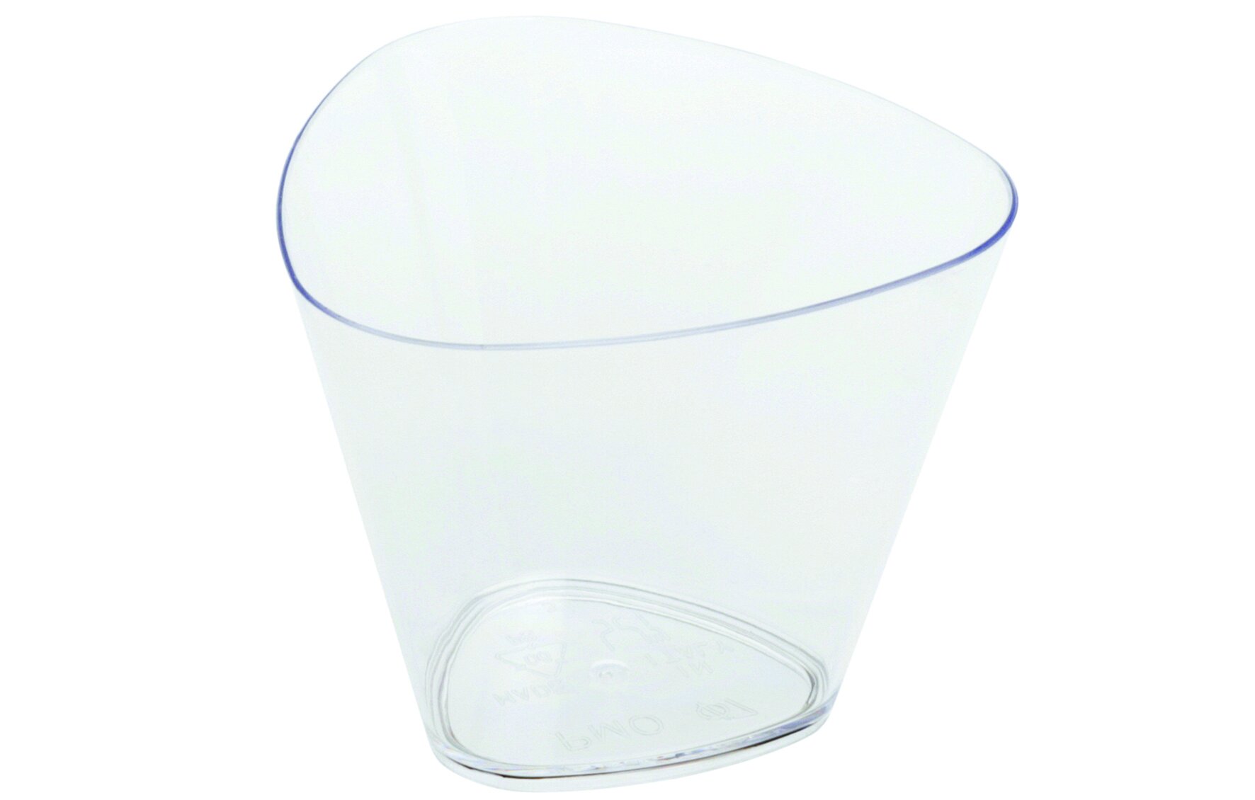 Gobelet PS 160ml trasparente 65mm hauteur, Athena cristal