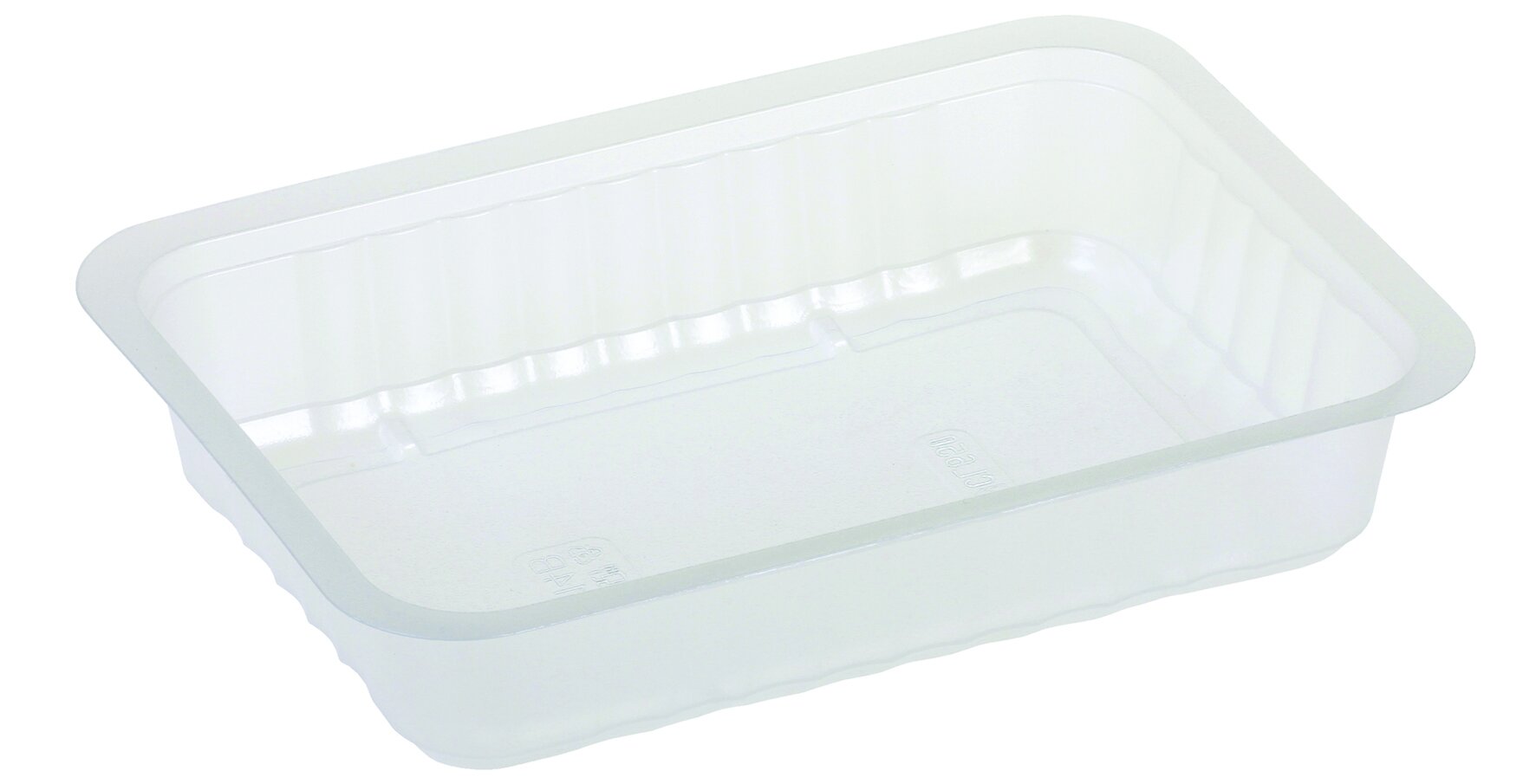 Barquette PP 640ml transparent, 203x142x36mm