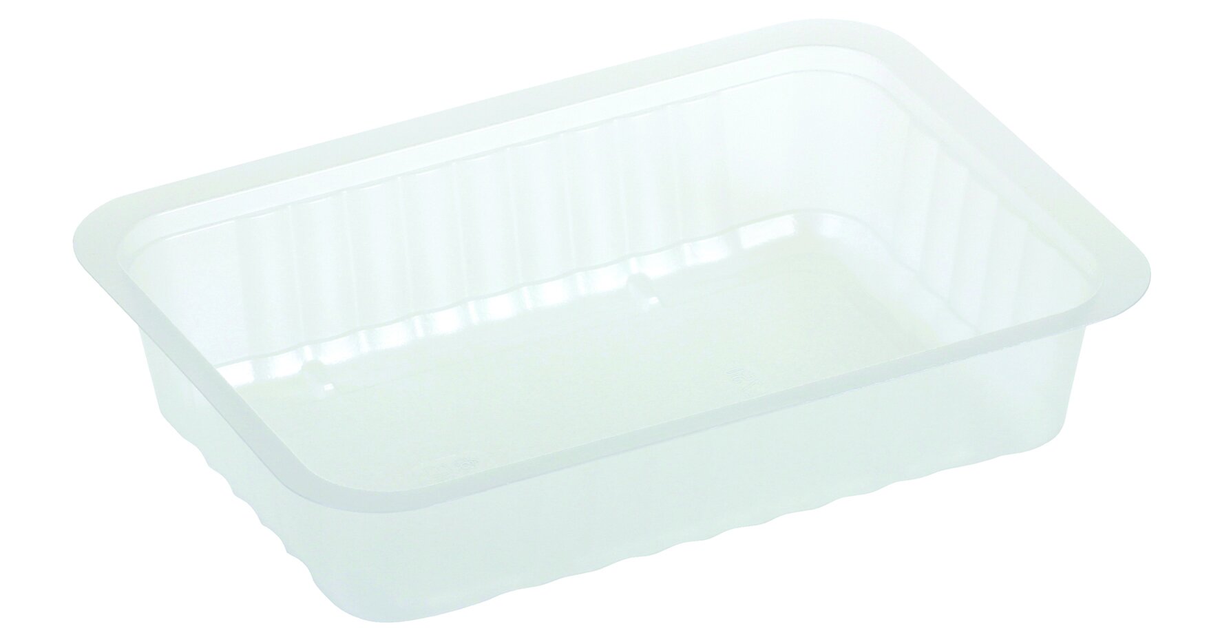 Barquette PP 730ml transparent, 203x142x40mm