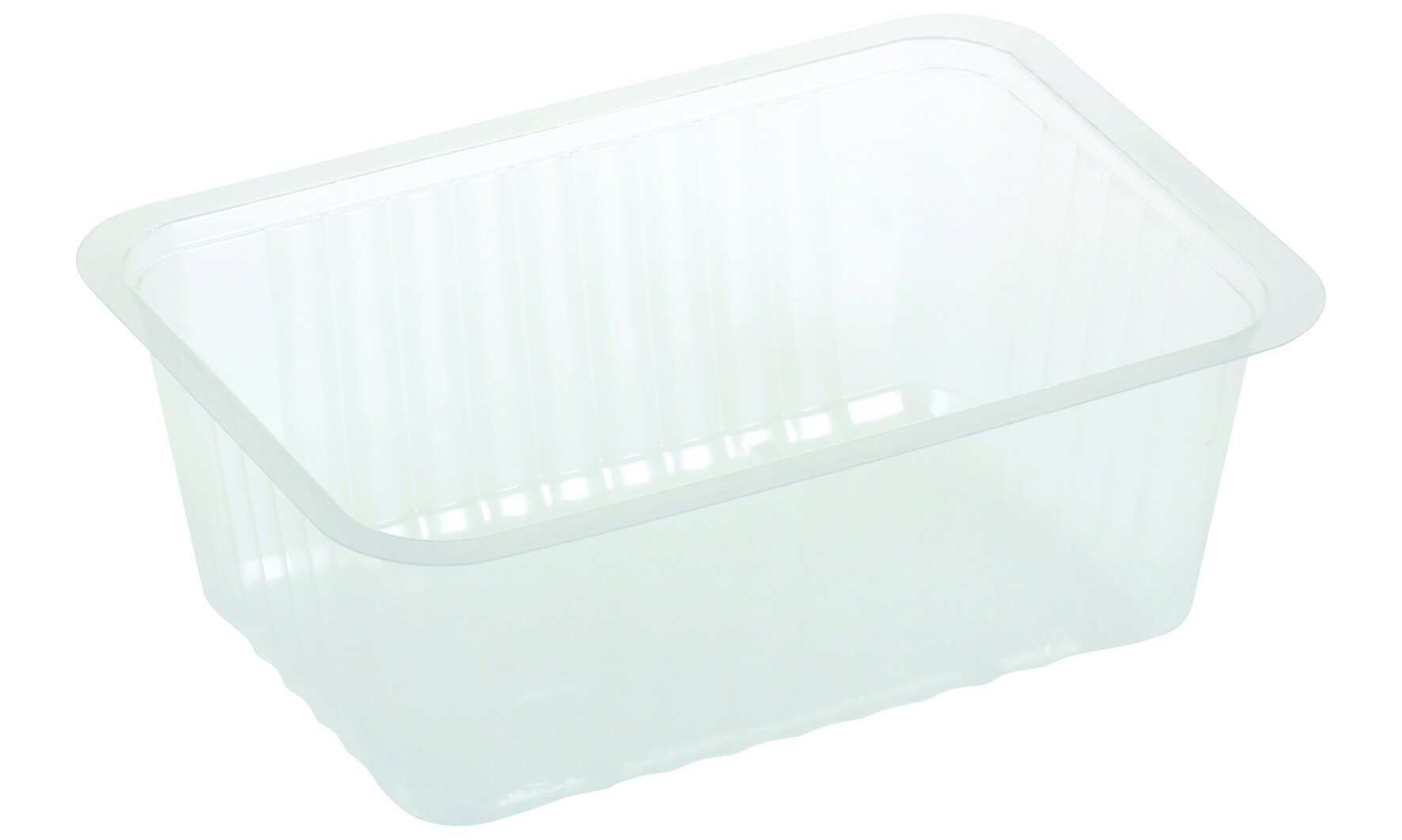 Barquette PP 1200ml transparent, 192x137x85mm