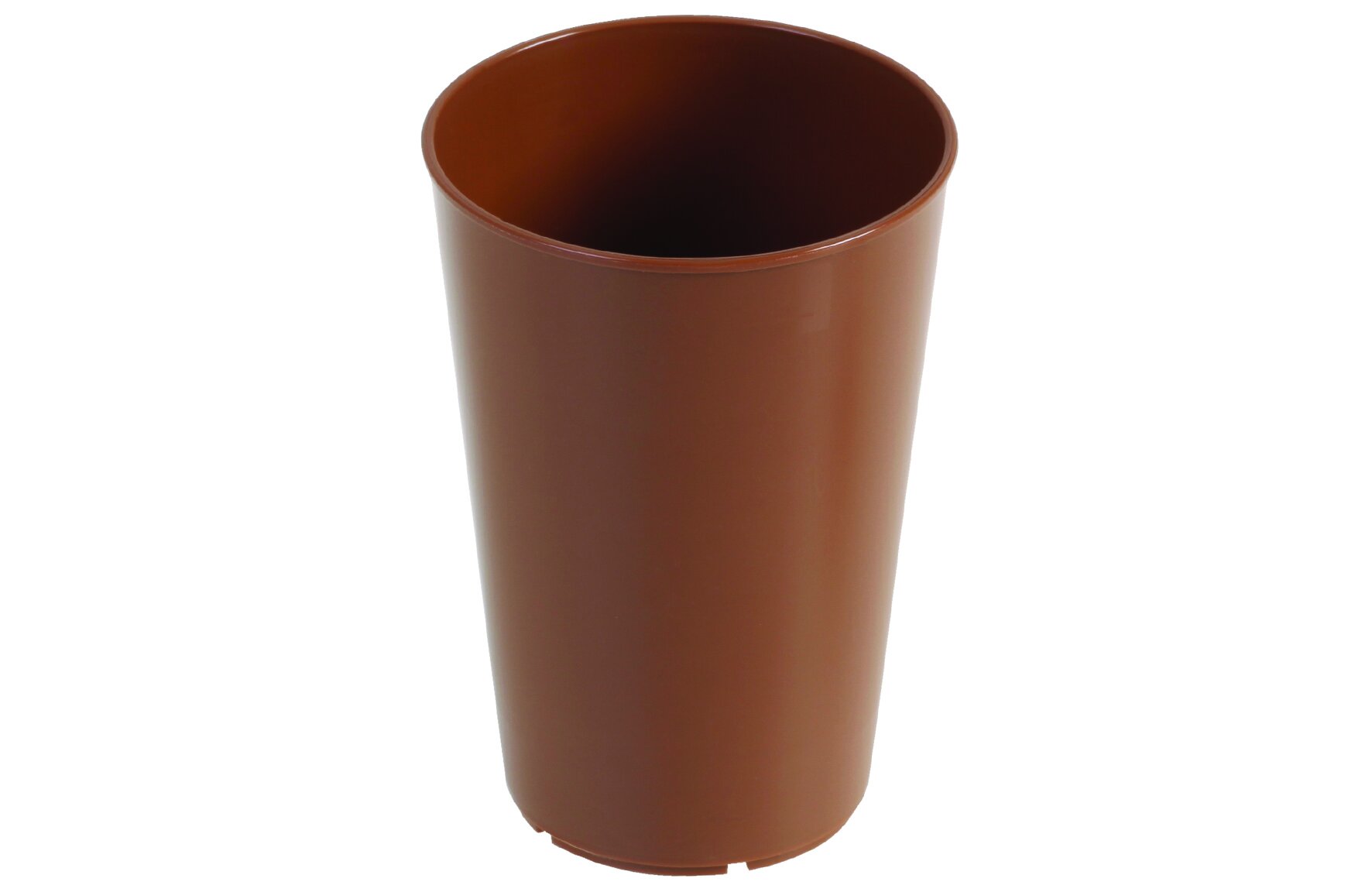 Gobelet réutilisable PP 3dl brun Ø80 x 112mm