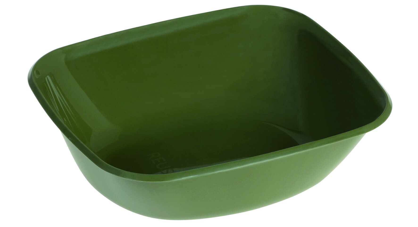 Bowl réutilisable PP 1000ml verte olive, 170x195x56mm