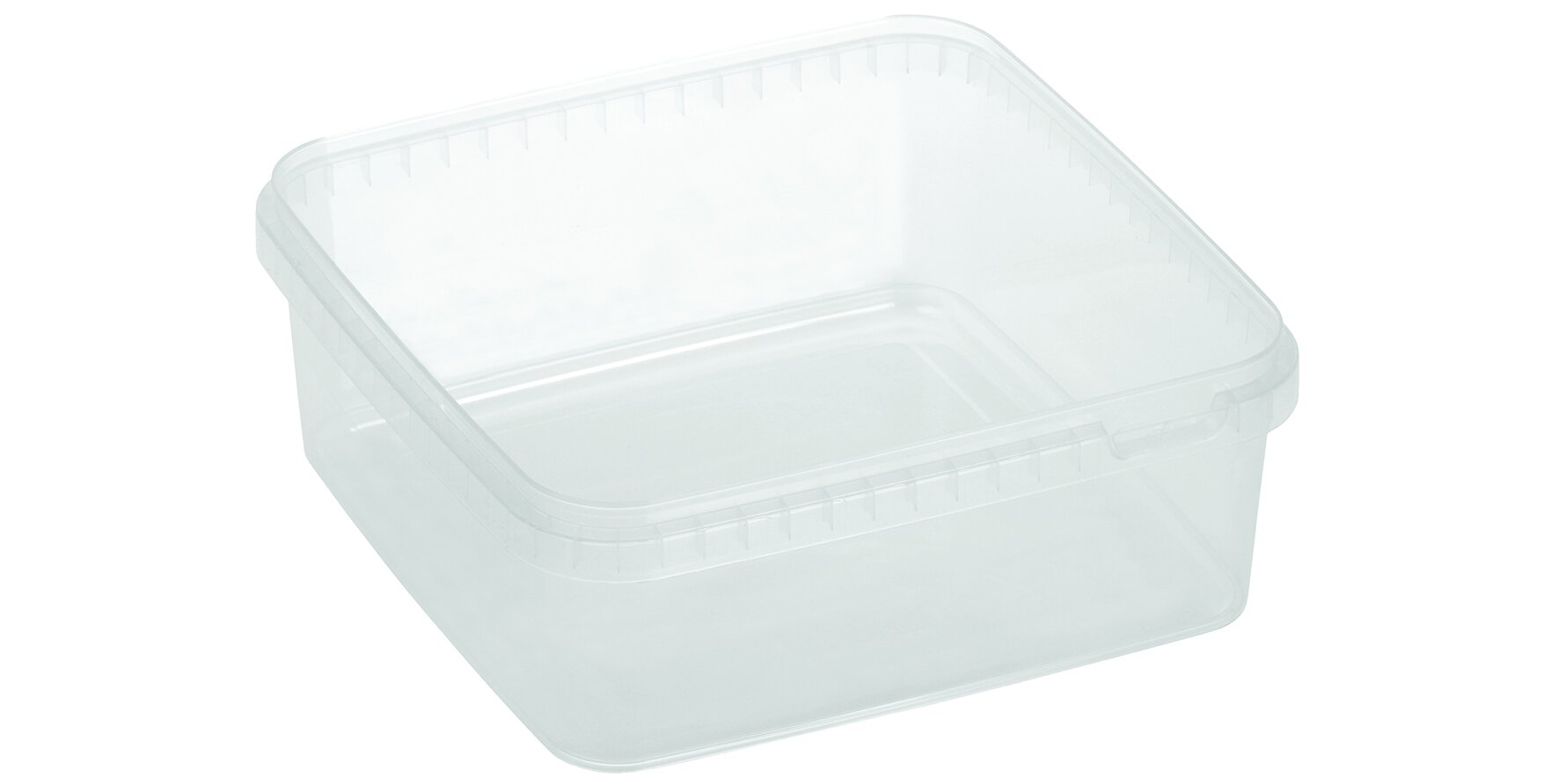 Quadra box PP 2000ml 194x194x77mm, garant. 1re ouv.