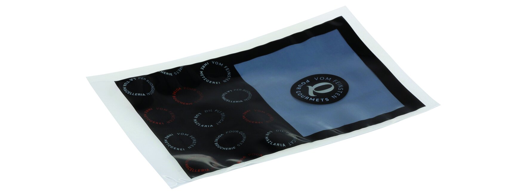 Sac sous vide boucher Exclusiv 140x200mm, 90µ