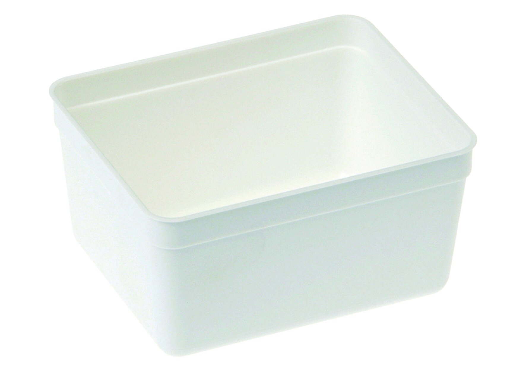 Gobelet rectangu. 3013 blanc 600ml sans couvercle