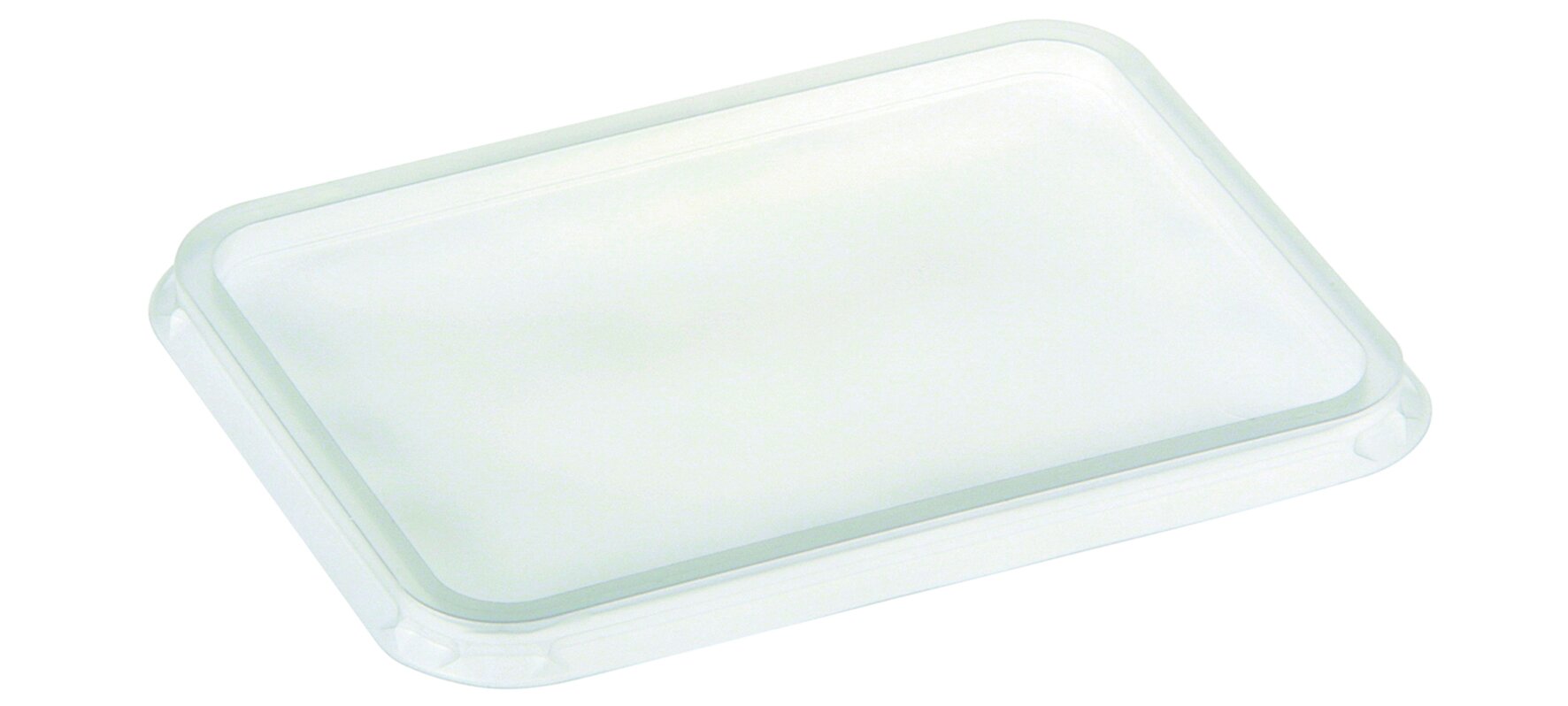 Couvercle rectangulaire 183x135mm, PS mikrow.