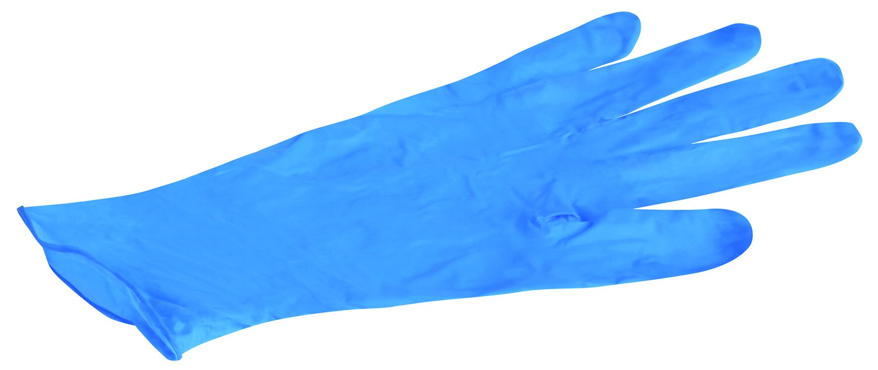 Gants nitrile, bleu sans poudre, XL