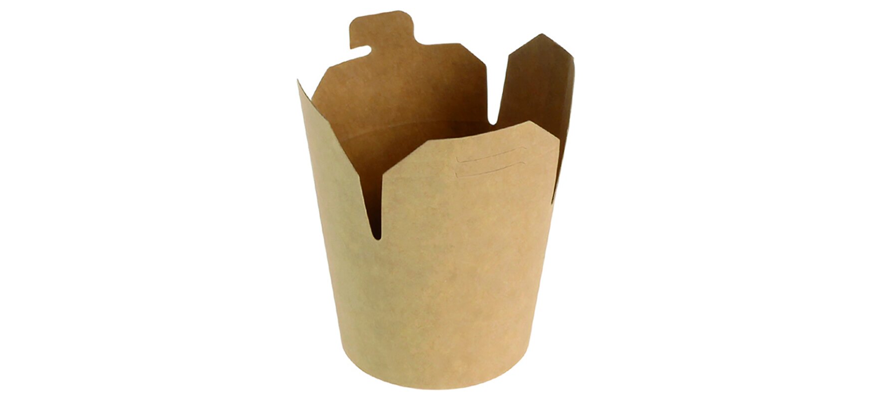 Mini China Tray Carton/PLA, 65ml brun