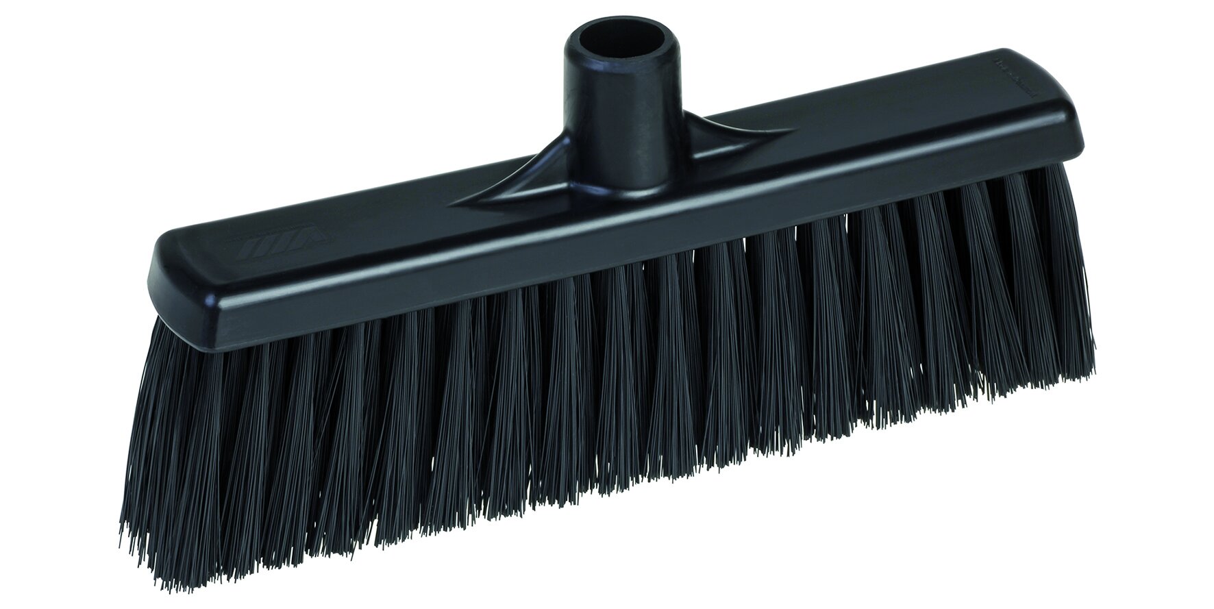 Brosse de sol Vikan 31cm, medium PP, polyester, noir