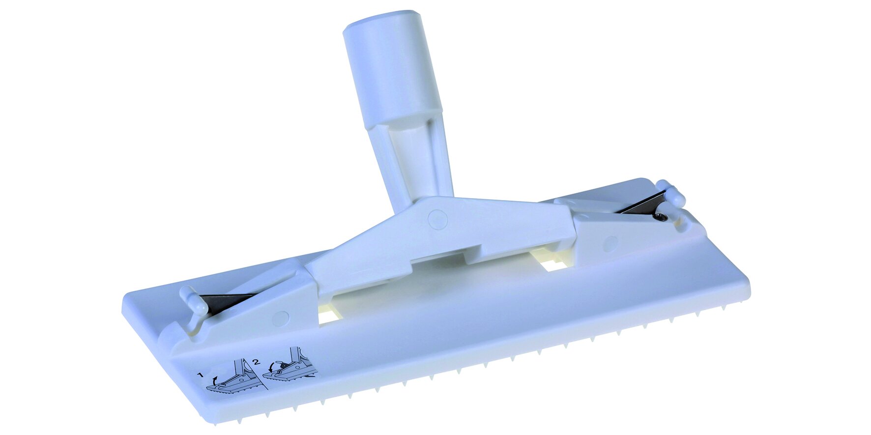 Support tampon pour sol Vikan, 23cm PP, blanc