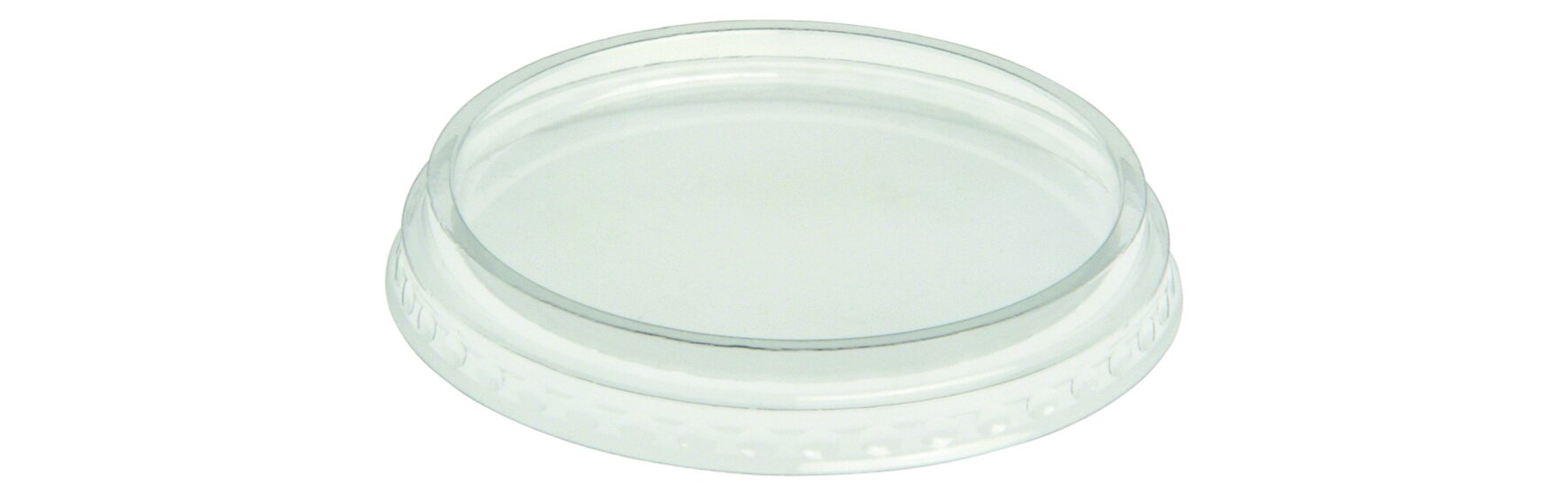 Couvercle PET transparent Ø95mm