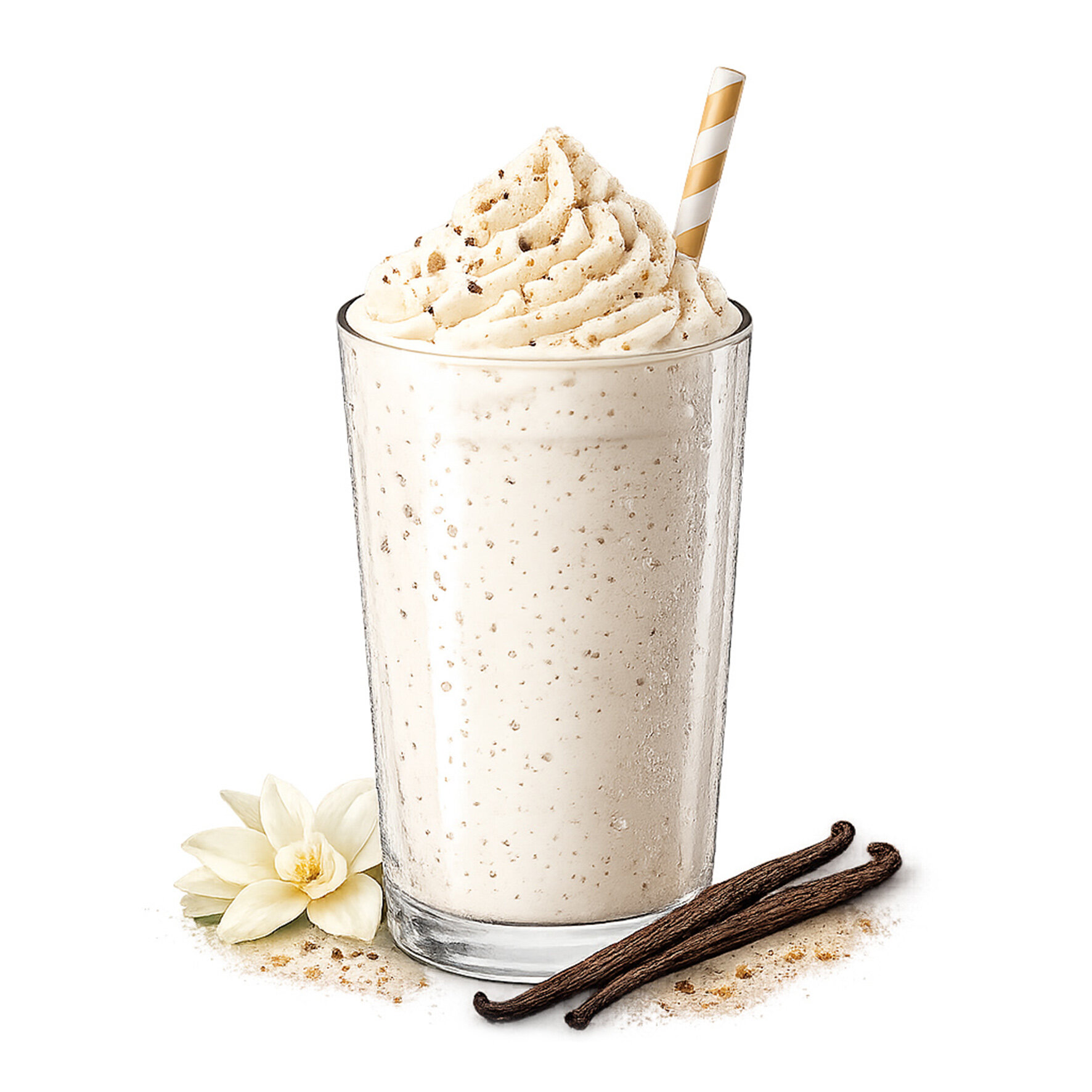 Vanille poudre de lait Poudre pour boissons lactées