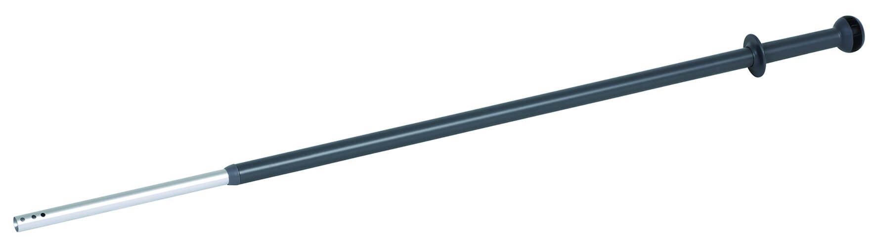 Manche télescopique Vikan, gris aluminium,122-177cm,avec click-fit