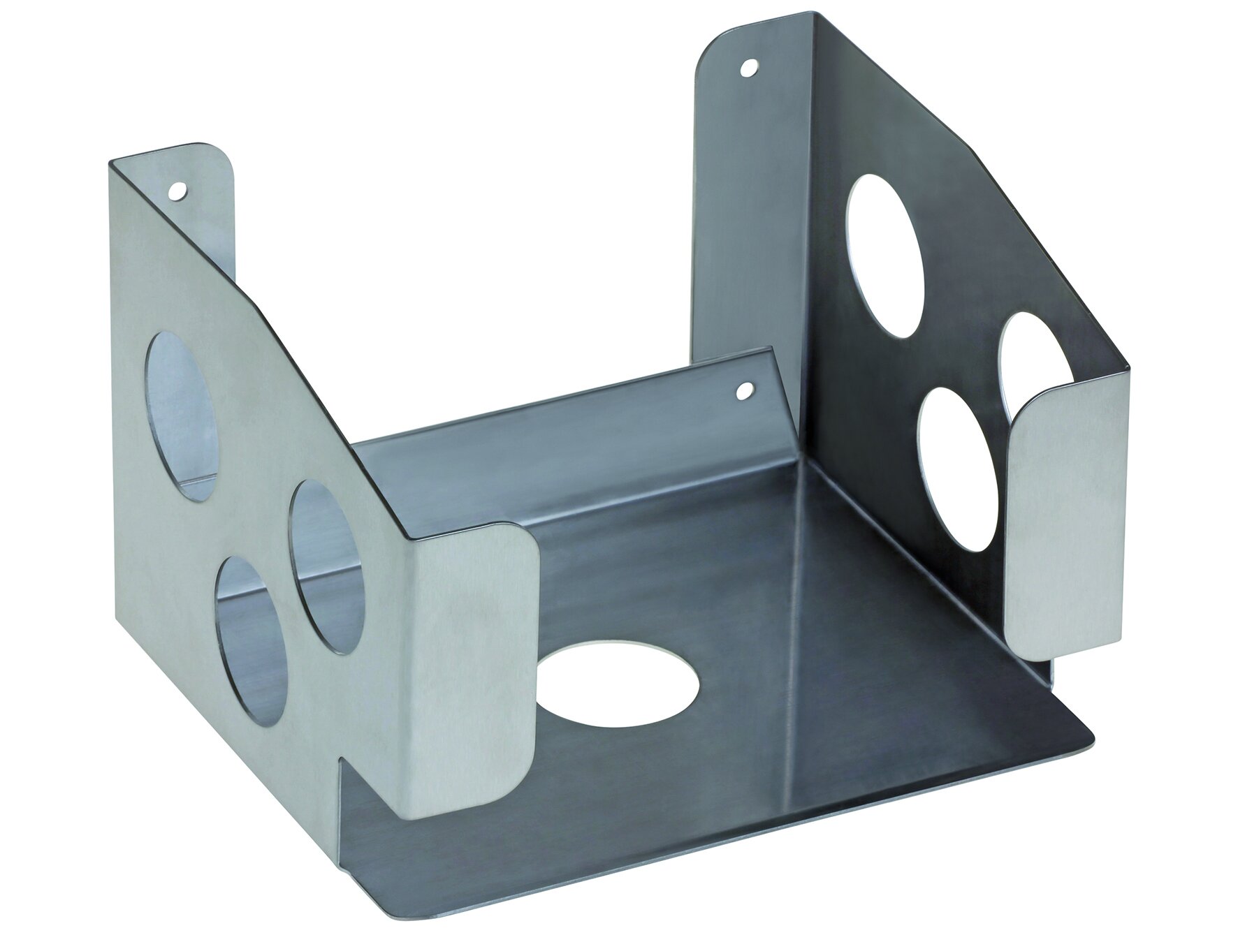 Support pour bidon 5 et 10l acier inoxydable, 200x235x155mm