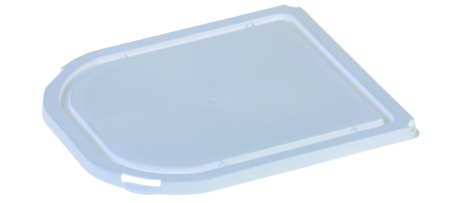 Couvercle PP, blanc, 17.4 x 15.2 cm