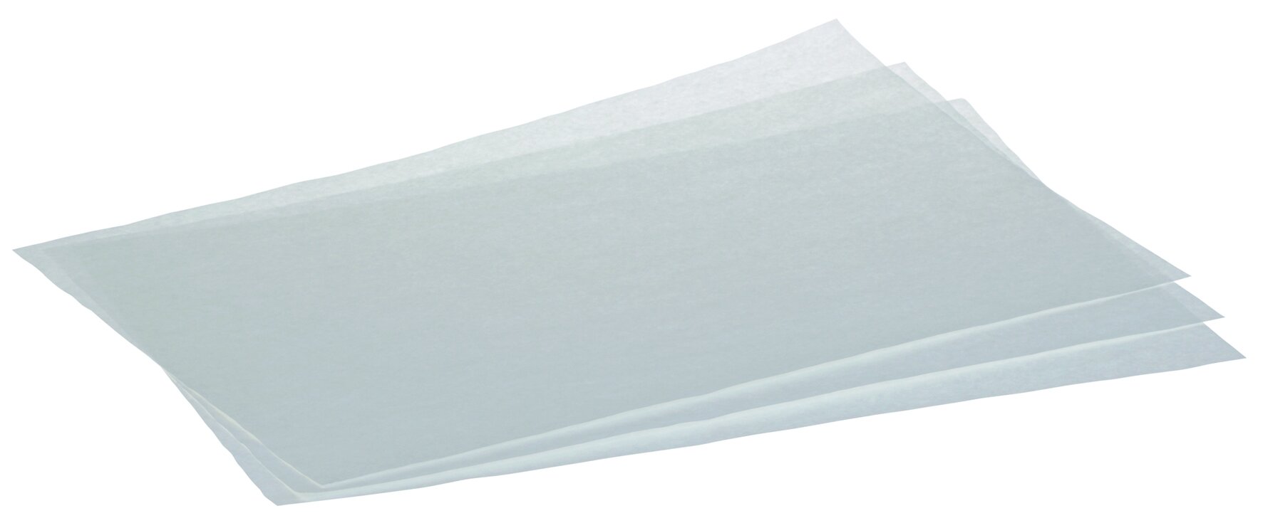 Papier crêpe pour boucher 18kg, blanc 45gm2, 38x58cm