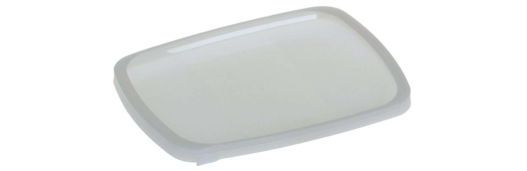 Couvercle PP transparent 131x172mm, garantie 1re ouverture