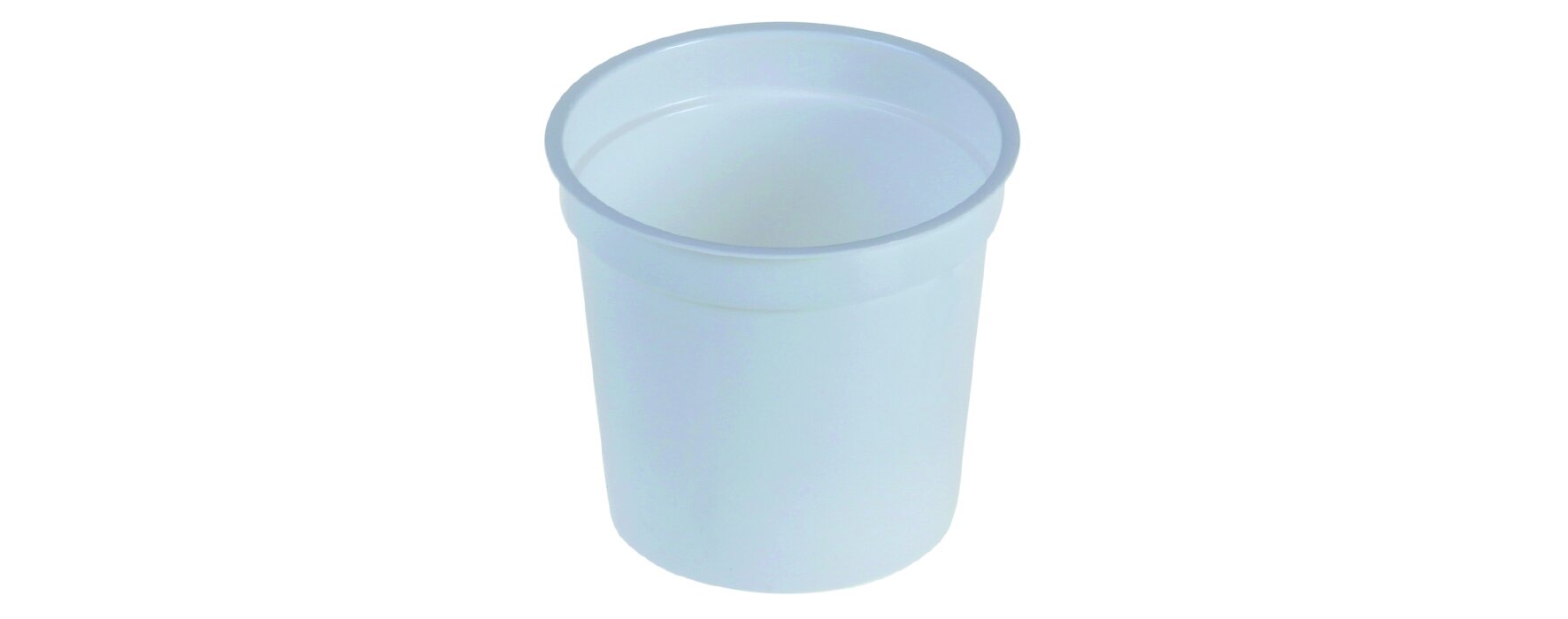 Gobelets à yogourt transparent, Ø 95mm 500 ccm, non imprimé