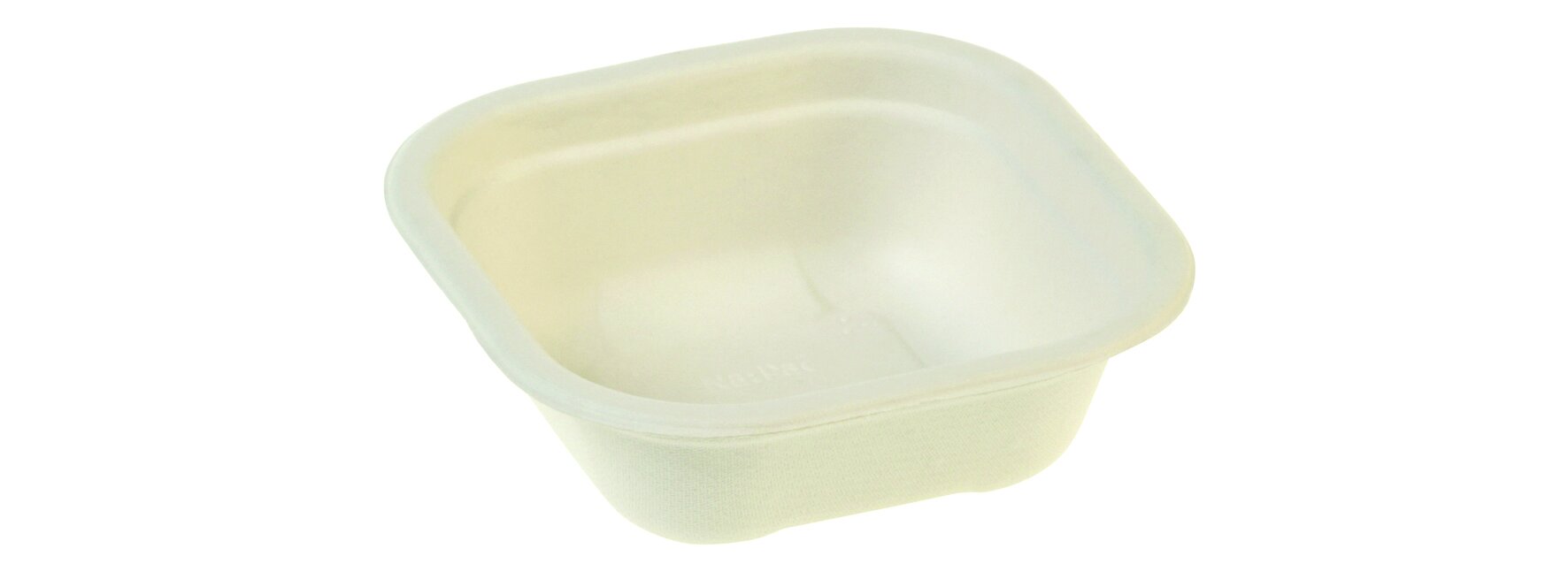 Bol canne à sucre blanc 240ml 130x130x42mm