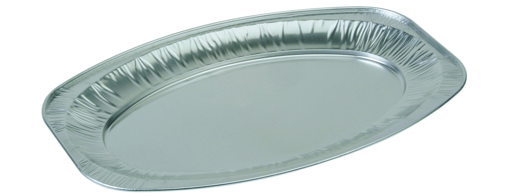 Plate en alu oval 287x430mm, 190my