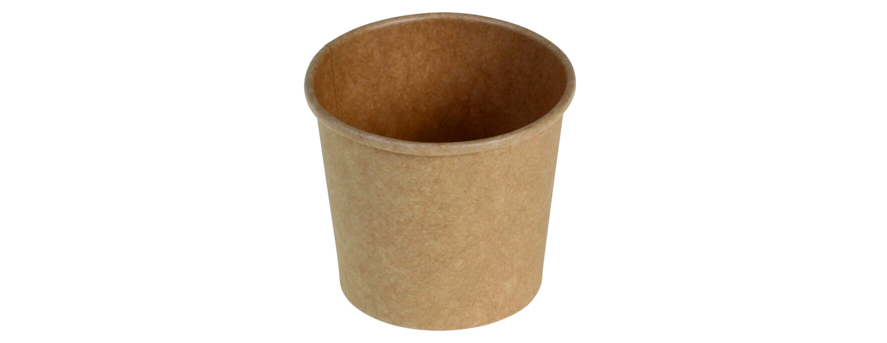 Gobelet Kraft/PE 120ml brun Ø67x57mm