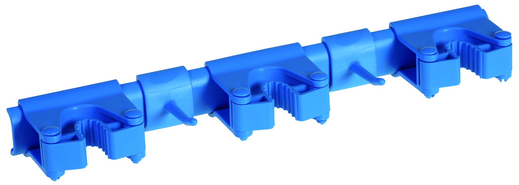 Support mural Vikan, 42cm bleu, PP, TPE, PA, modularie