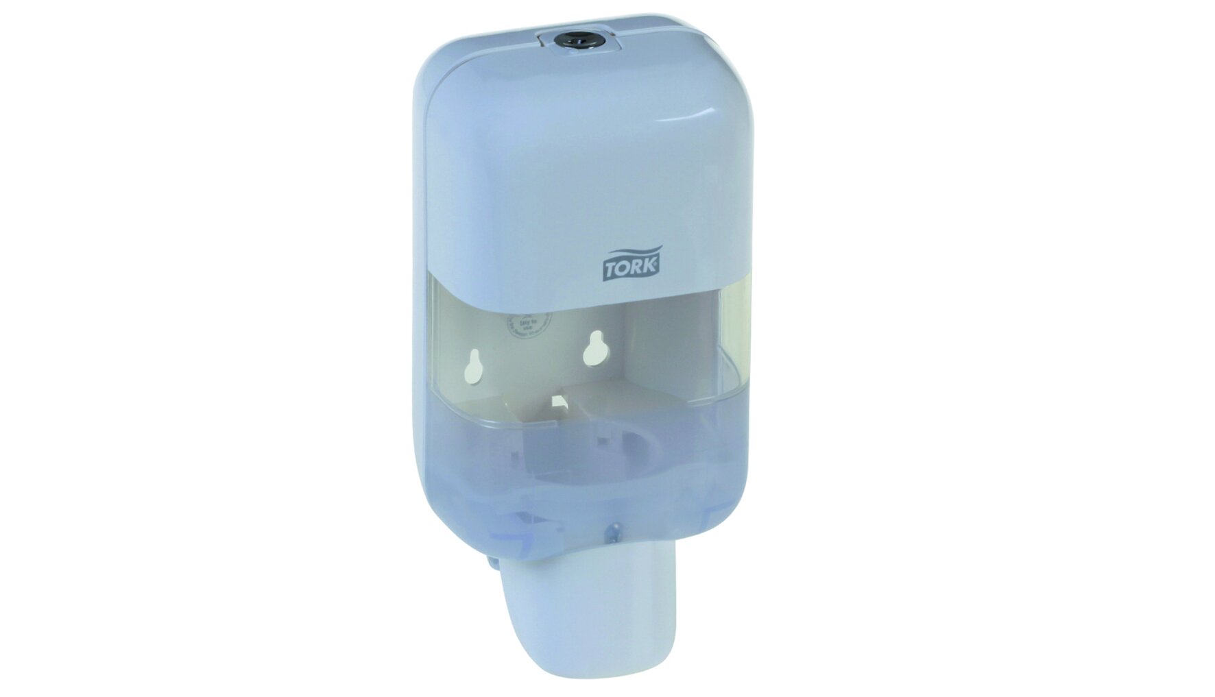 Distributeur de savon & désinfec. 525ml, blanc, 224x112x99mm