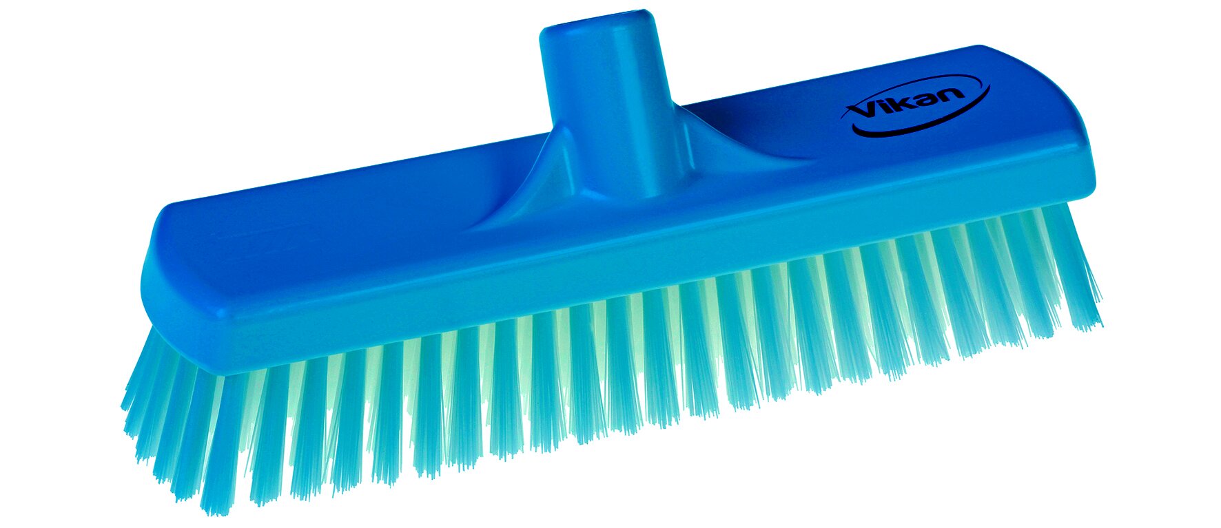 Brosse à récurér Vikan 30.5cm dure PP, PE, bleu