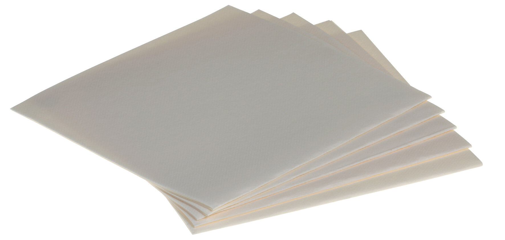 Serviette Airlaid champagne 40x40cm, 65g/m2, 1/4-pli