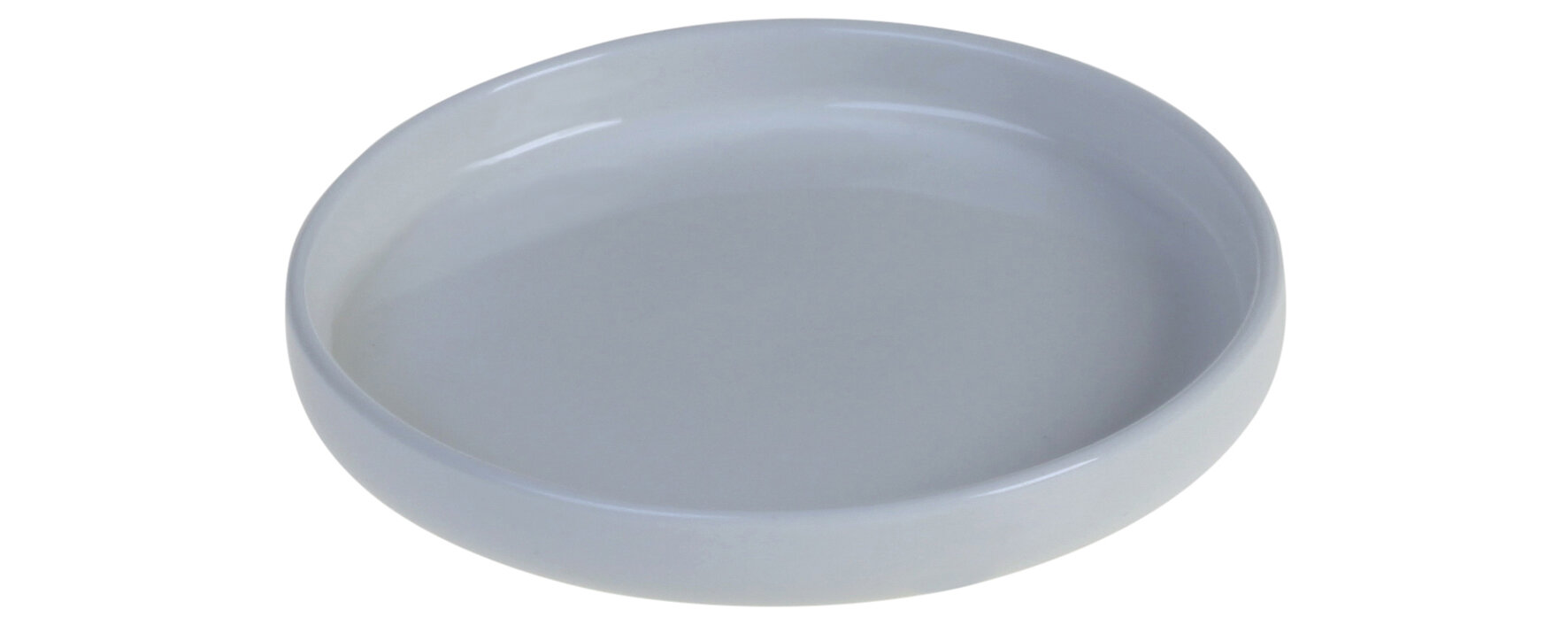 Assiete mini céramique blanc Ø90x12mm