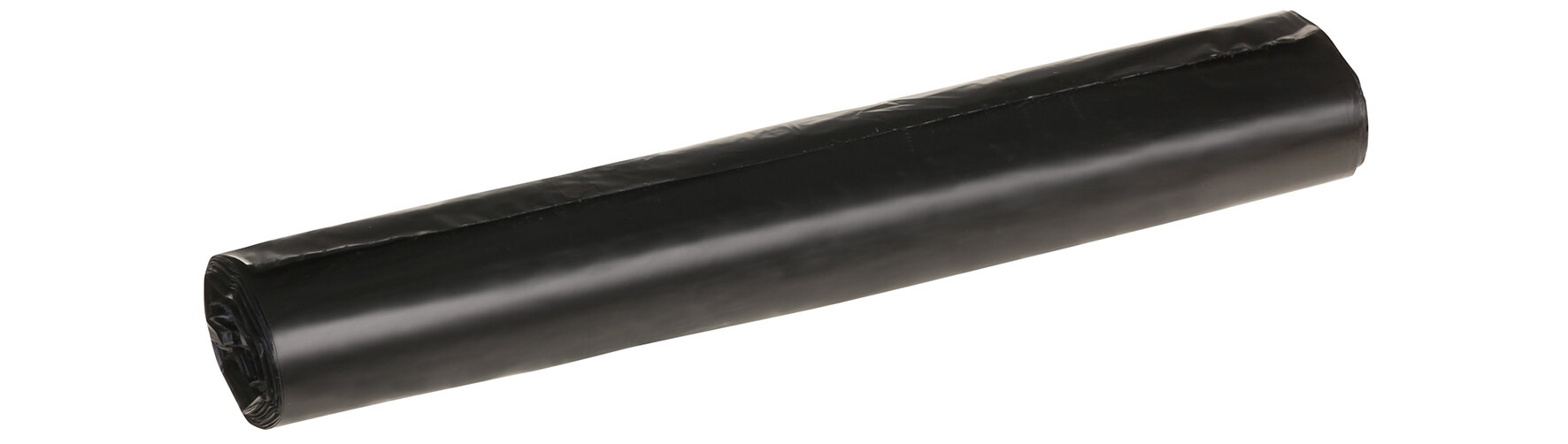 Sac à poubelle HDPE, 15l noir 12my, 30 rouleaux à 50 pces