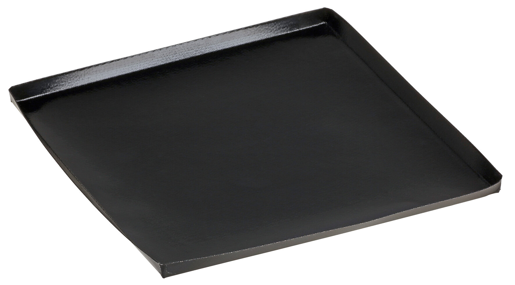 Plateau de cuisson pour Merry Chef noir, 28x28x1.5cm, antiadhésif
