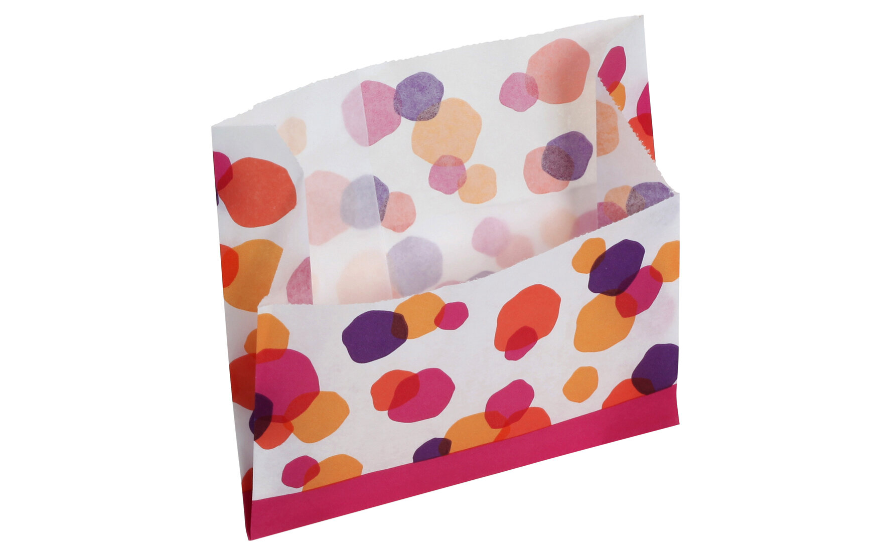 Sachet p. petits biscuits papier/PE 101x40x68mm