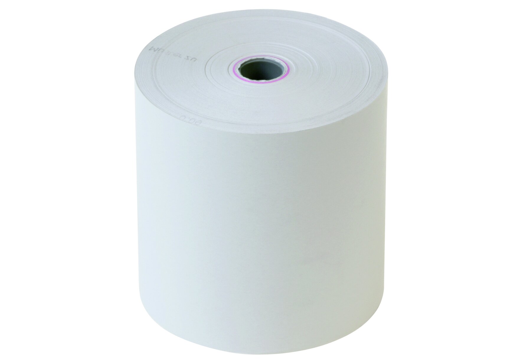 Rouleau de caisse thermo blanc 80mm x 37lfm, Ø12/50mm