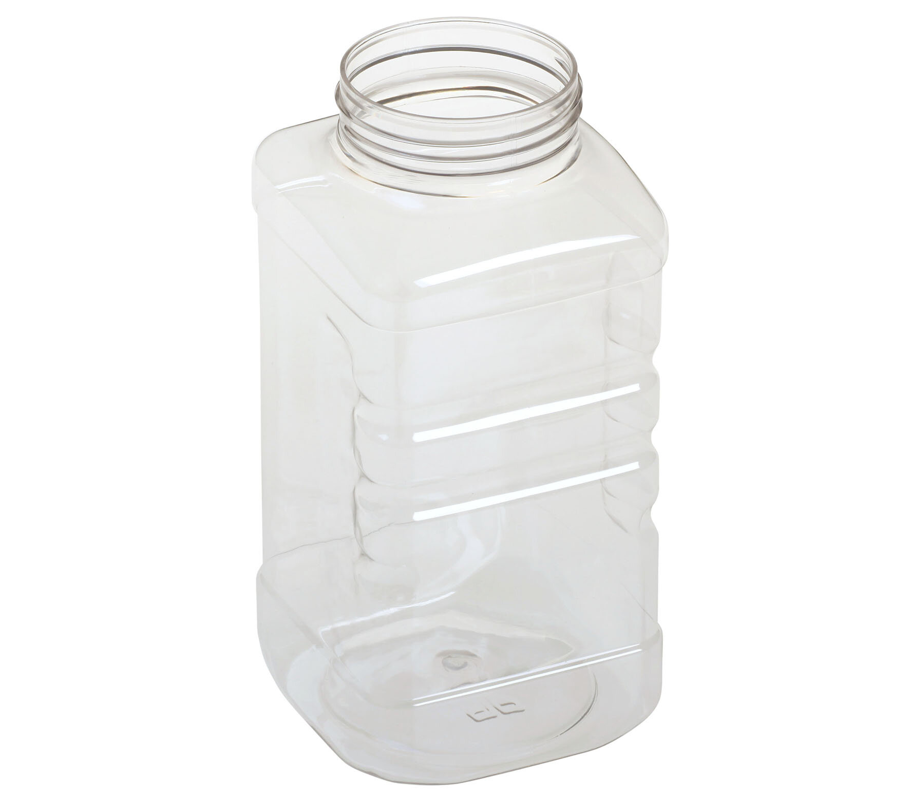 Bouteille à col large PET 1000ml 86.5x86.5x182mm