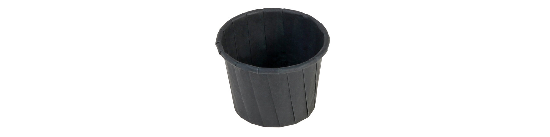 Gobelet à sauce papier 45ml noir Ø43 x 30 mm