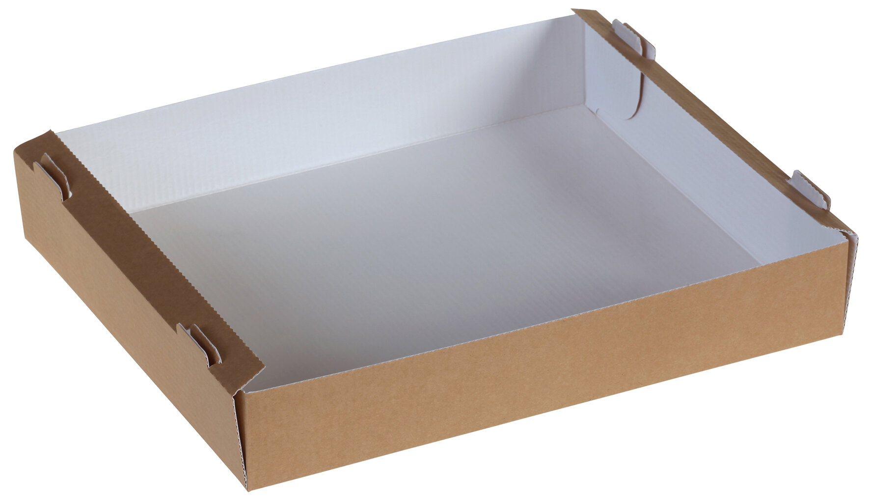 Insert en crt. p.plaque de cuisson brun/blanc, 300x250x50mm